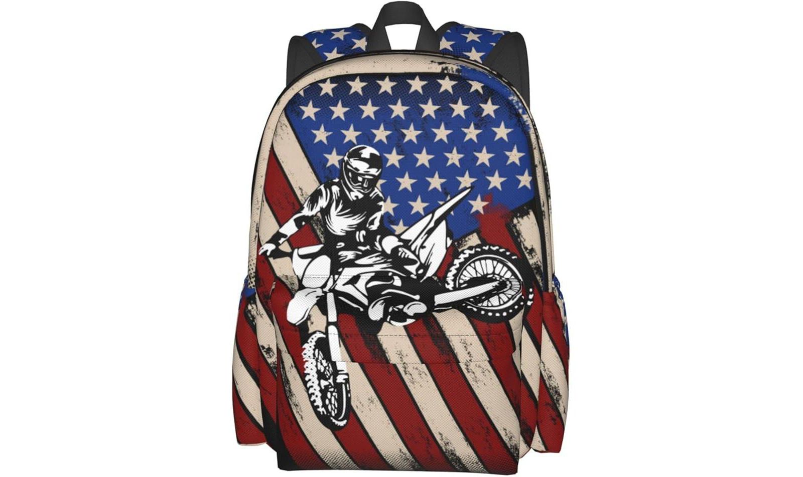 BATFOX Motocross Biking Bike Backpack Multipurpose Backpack Bag for Sports, Racing, Biking, Travel, & Hiking