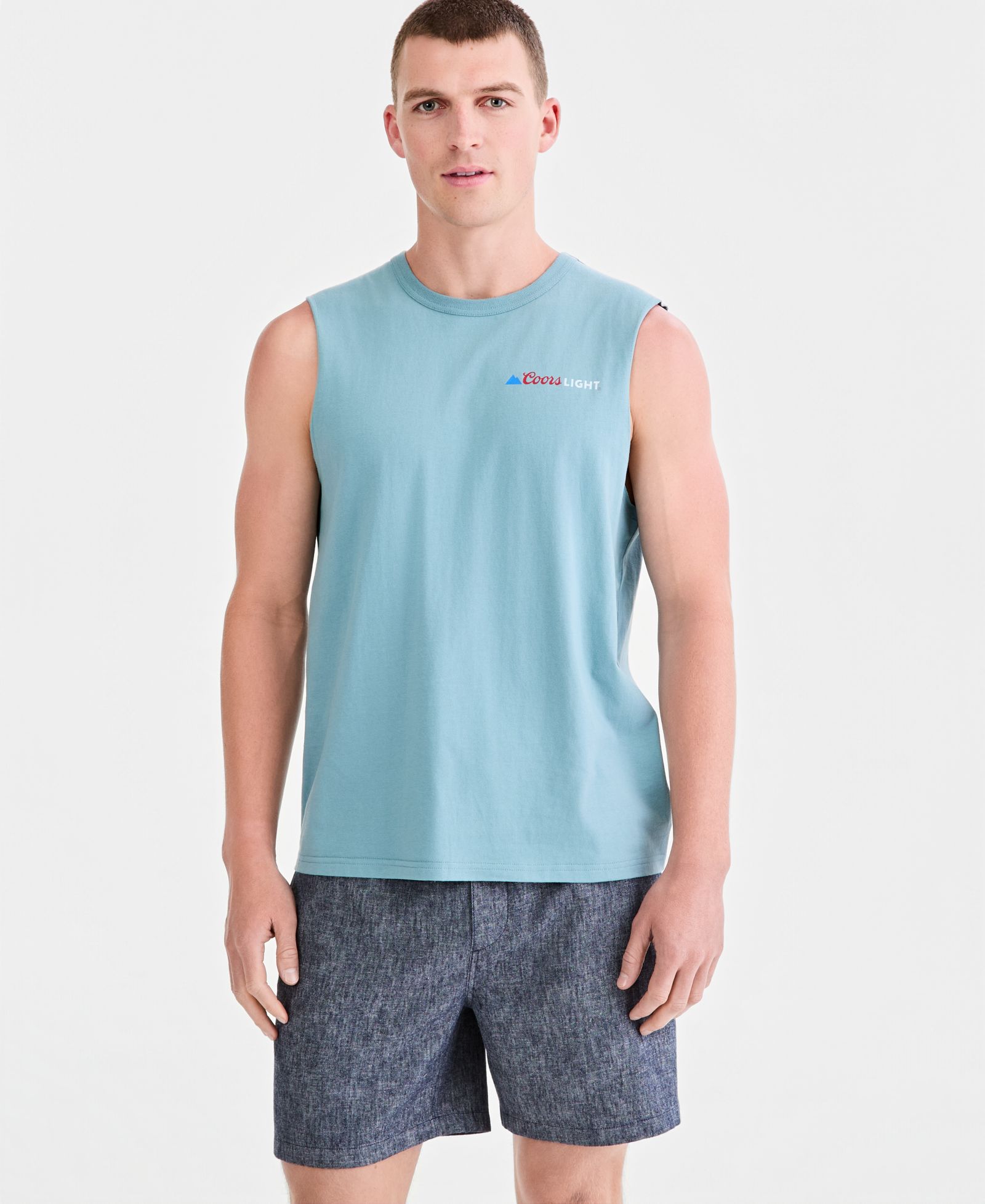 Sun + Stone Мужская майка Coors Graphic Muscle Tank Top
