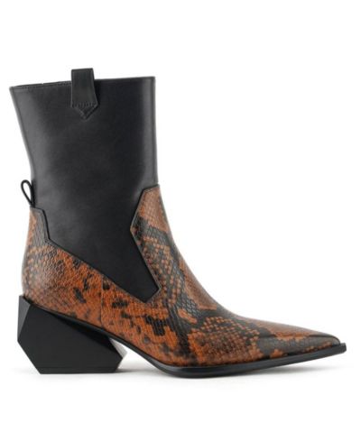 United Nude Womens Ricky West Mid II Western Boot
