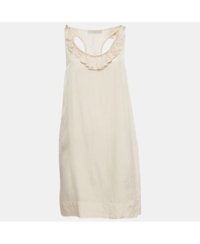 Женское мини-платье Pre-Owned Stella Mccartney Pink Silk Blend Sleeveless