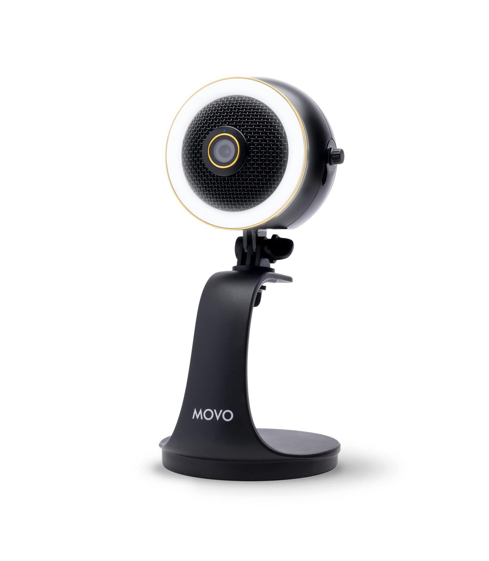 Movo WebMic HD Pro — универсальная веб-камера, микрофон и LED кольцевая лампа для стриминга