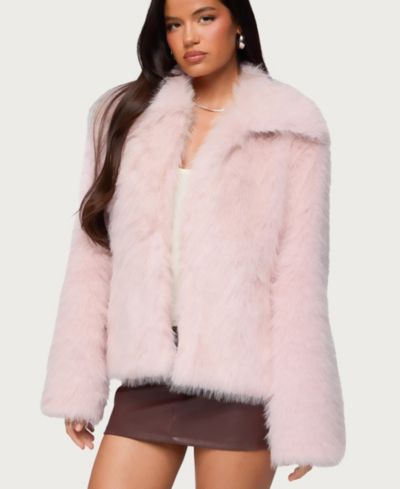 Женская куртка из искусственного меха Edikted Noelle Oversized