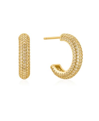 Серьги-кольца Untamed Petals Brookes Crystal Hoops