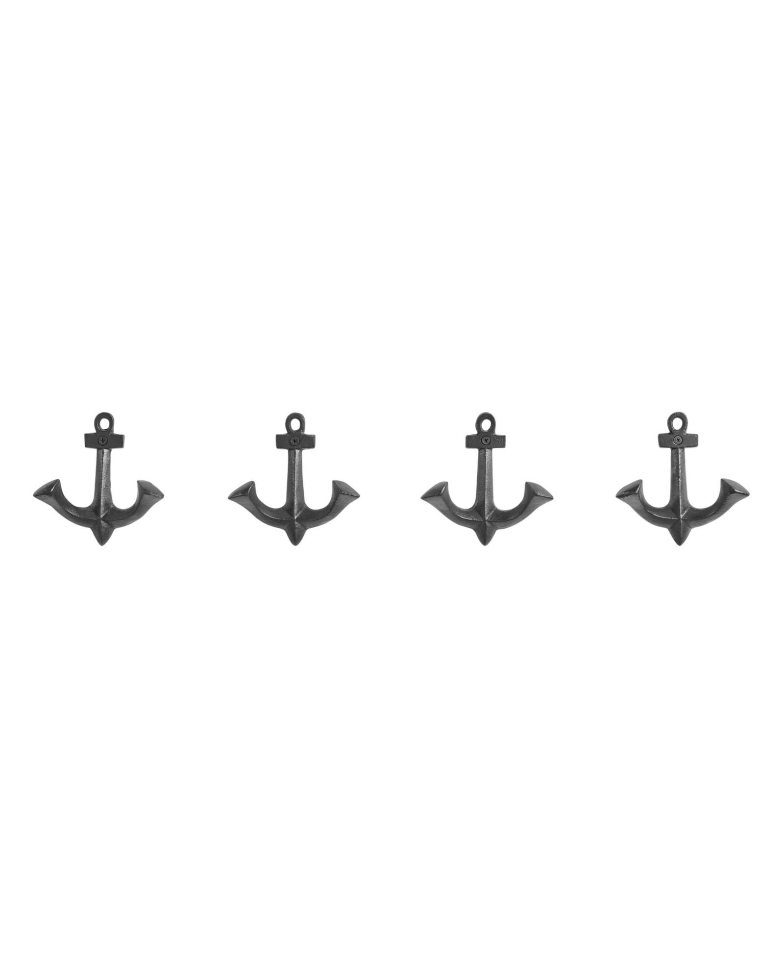 Набор декоративных двойных крючков Danya B 4 Piece Anchor Two-Prong