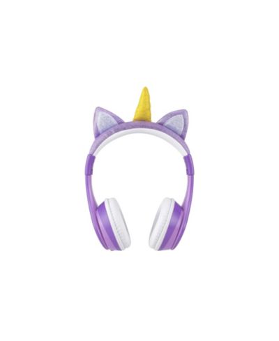 Ekids Unicorn Academy Wireless Rechargeable Foldable On-Ear Headphones