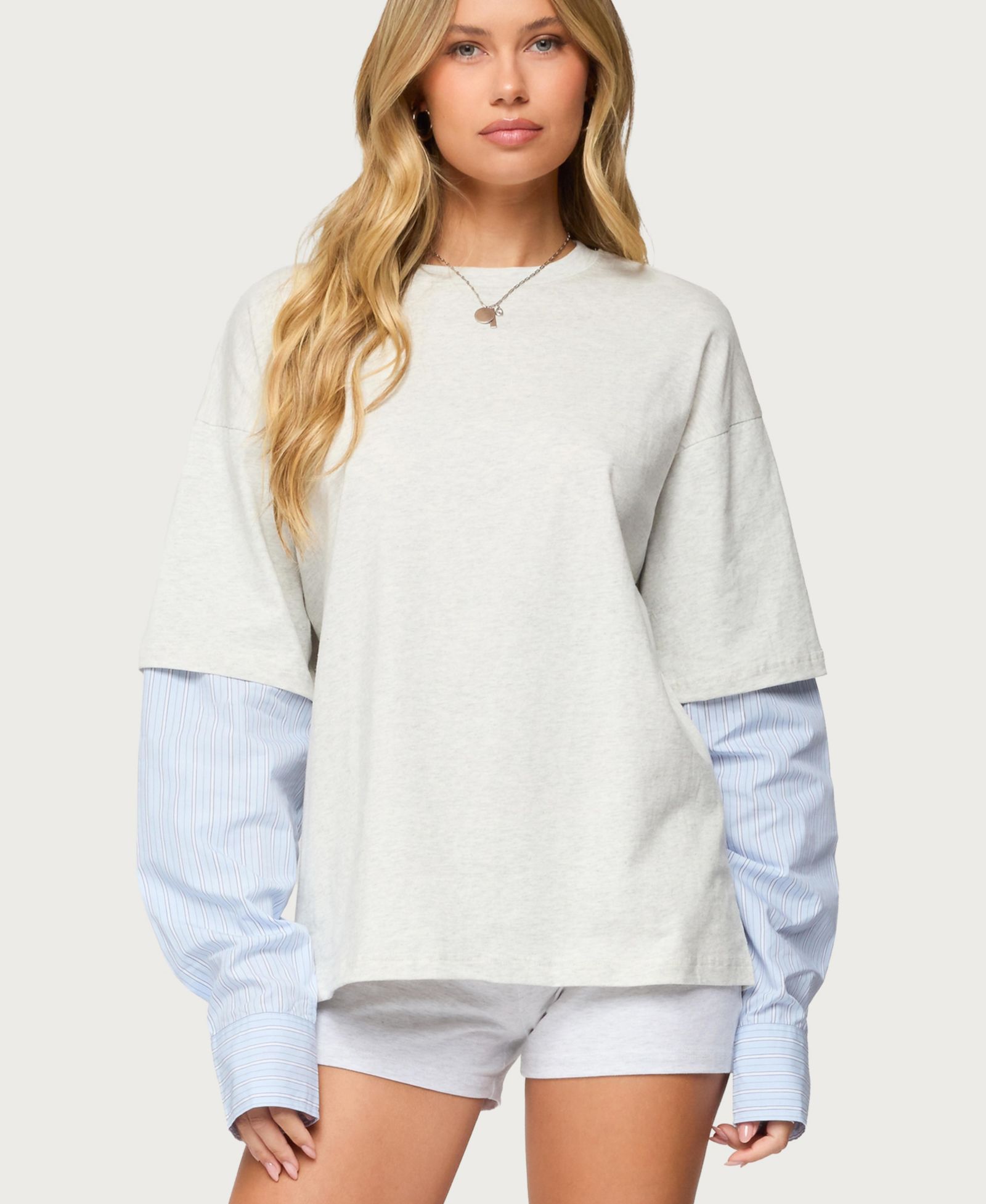 Женский многослойный топ Edikted Tailor Oversized