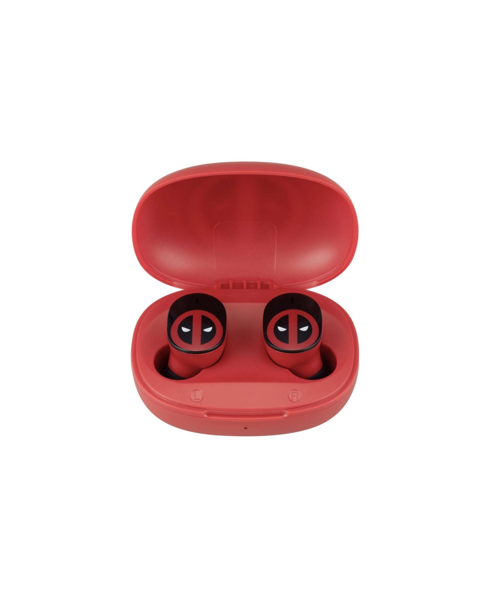 eKids Marvel Deadpool Bluetooth True-Wireless Earbuds with Charging Case