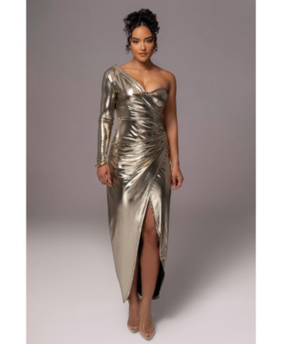 JLUXLABEL Women's Kaleah Metallic Maxi Dress