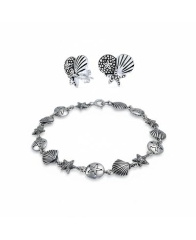 Набор украшений Bling Jewelry Sterling Silver Tropical Beach с ажурными элементами