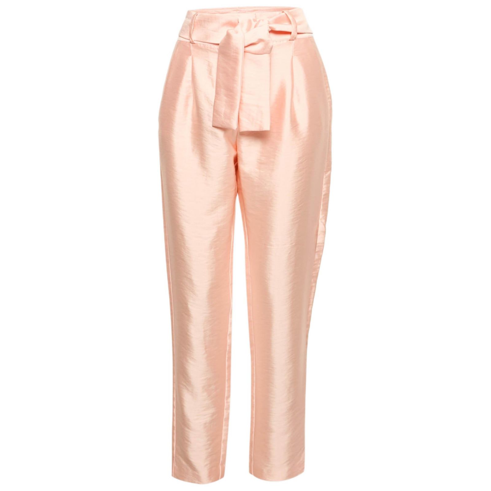 Pre-Owned Zimmermann Женские брюки из атласа Pink