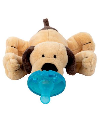 Кольцо для соски WubbaNub Baby Brown Puppy Pacifier