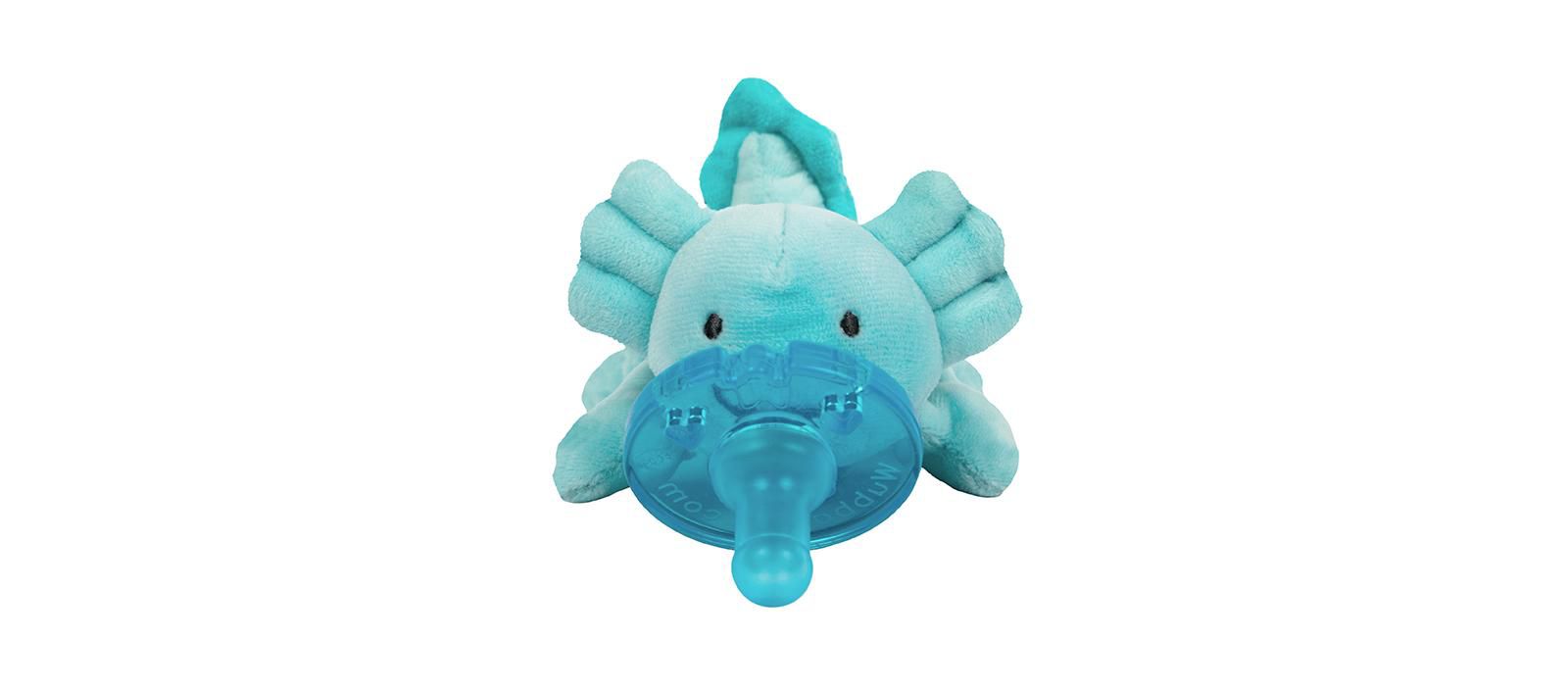 WubbaNub пустышка для малышей Axolotl