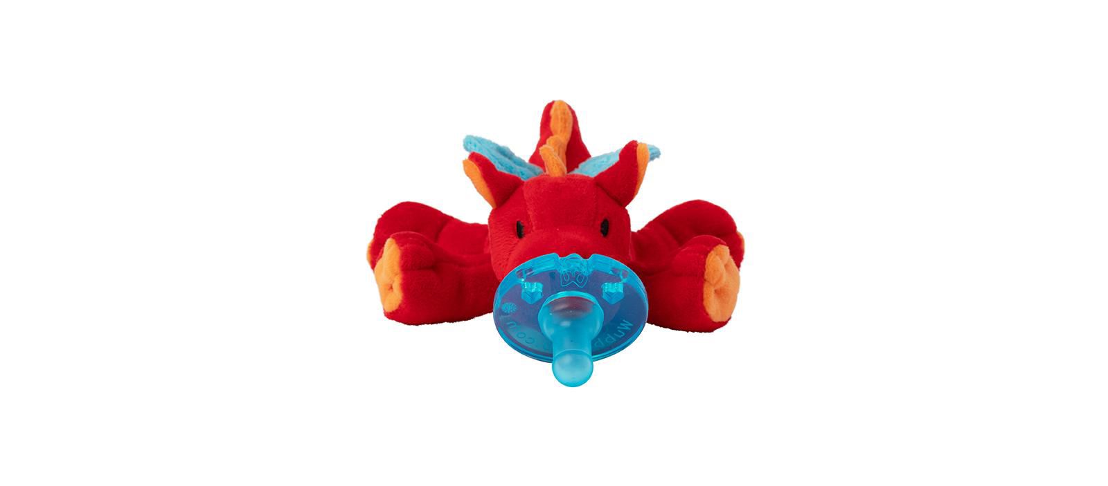 WubbaNub Baby Red Dragon Pacifier