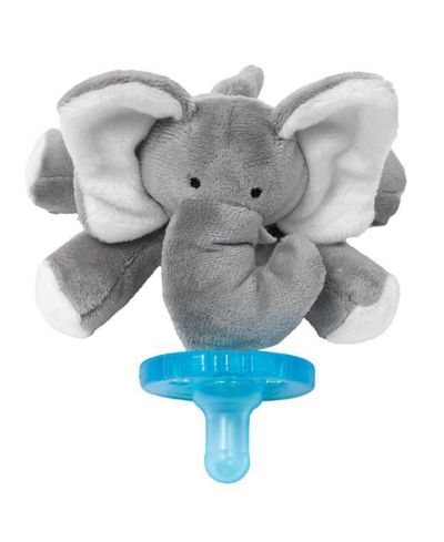 WubbaNub пустышка для младенцев, серый слон