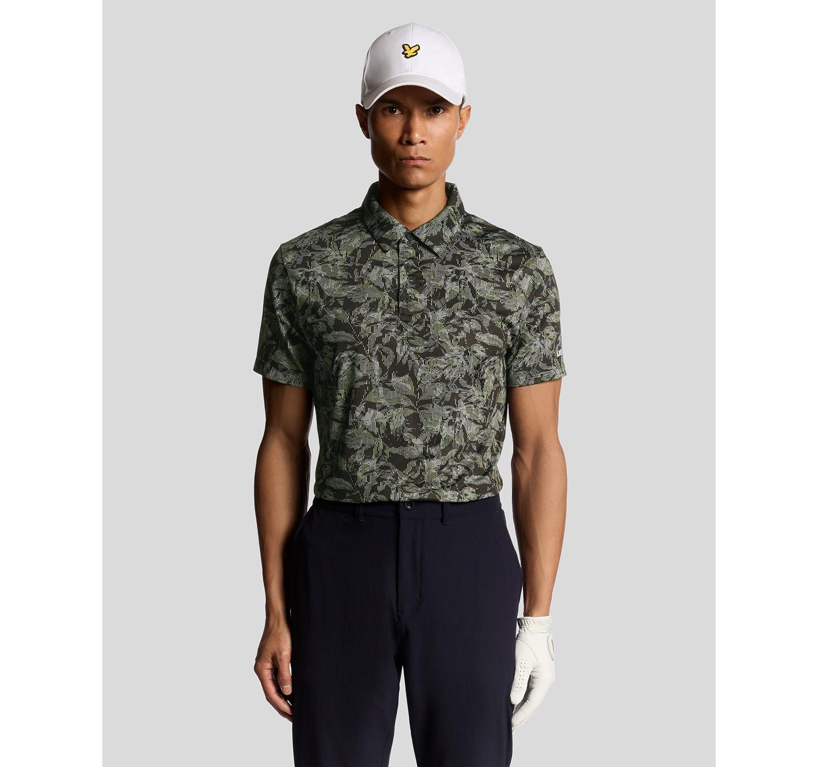Lyle & Scott Мужская рубашка-поло Digital Floral