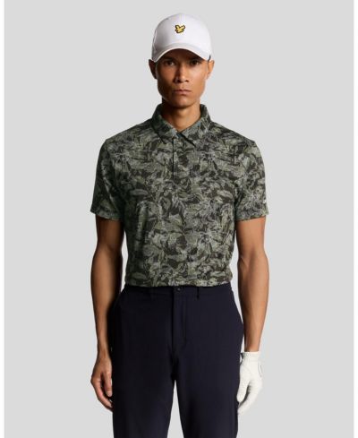 Lyle & Scott Мужская рубашка-поло Digital Floral