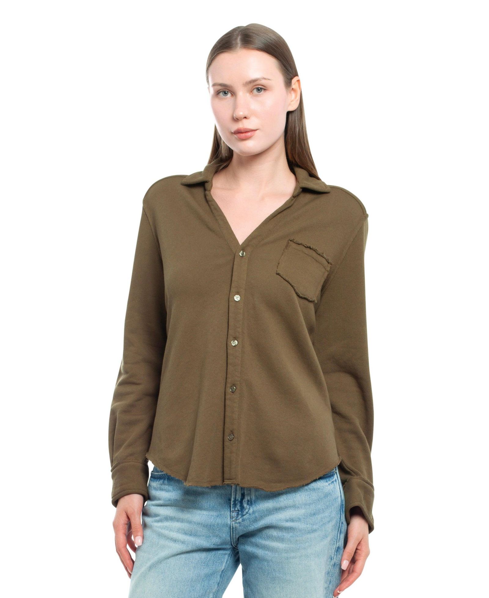 Женский свитшот WILT Button Front