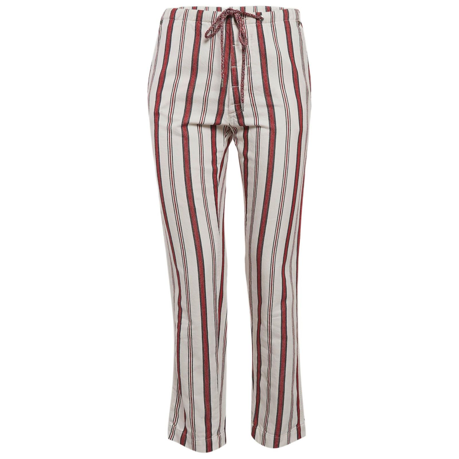 Pre-Owned Zadig & Voltaire Женские полосатые брюки из хлопка Raye