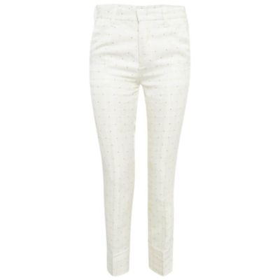 Pre-Owned Zadig & Voltaire Женские прямые брюки Star Pist Jacquard