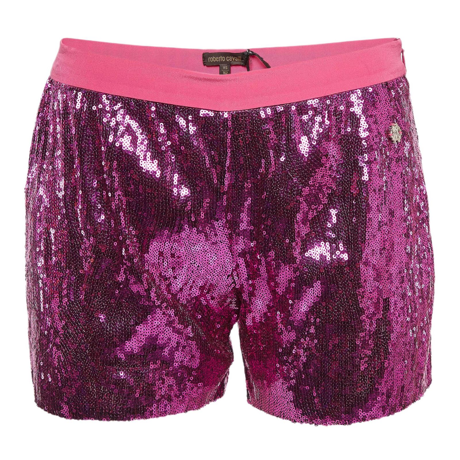 Женские шорты Roberto Cavalli Pink Sequin, б/у