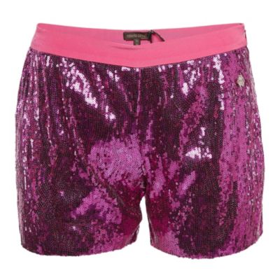 Женские шорты Roberto Cavalli Pink Sequin, б/у