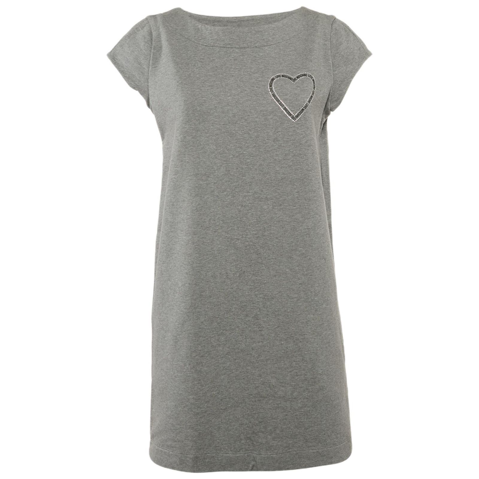 Pre-Owned Love Moschino Женское мини-платье из хлопка с логотипом