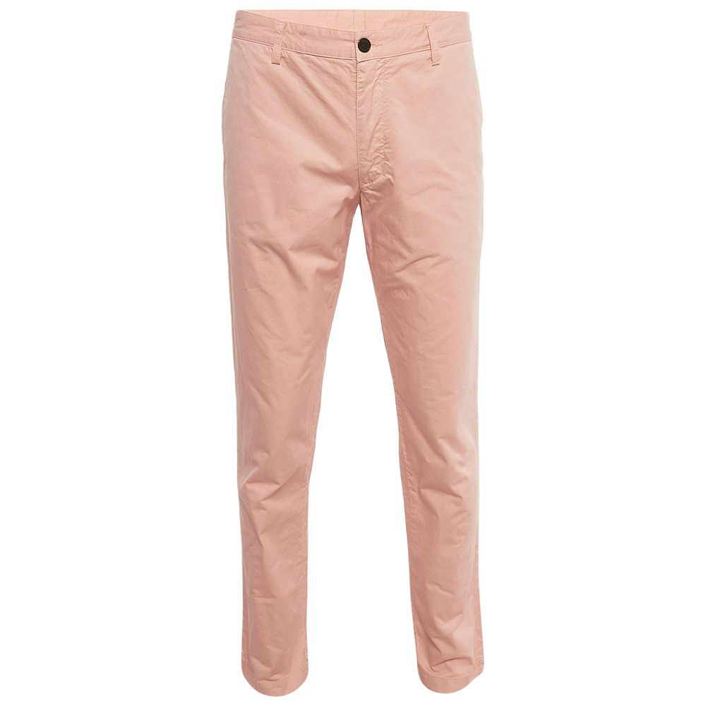 Pre-Owned Zadig & Voltaire Men's Pink Cotton Patrick Chino Trousers