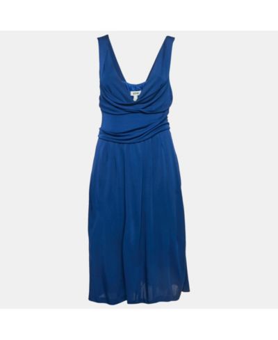 Женское трикотажное платье Moschino Navy Jersey