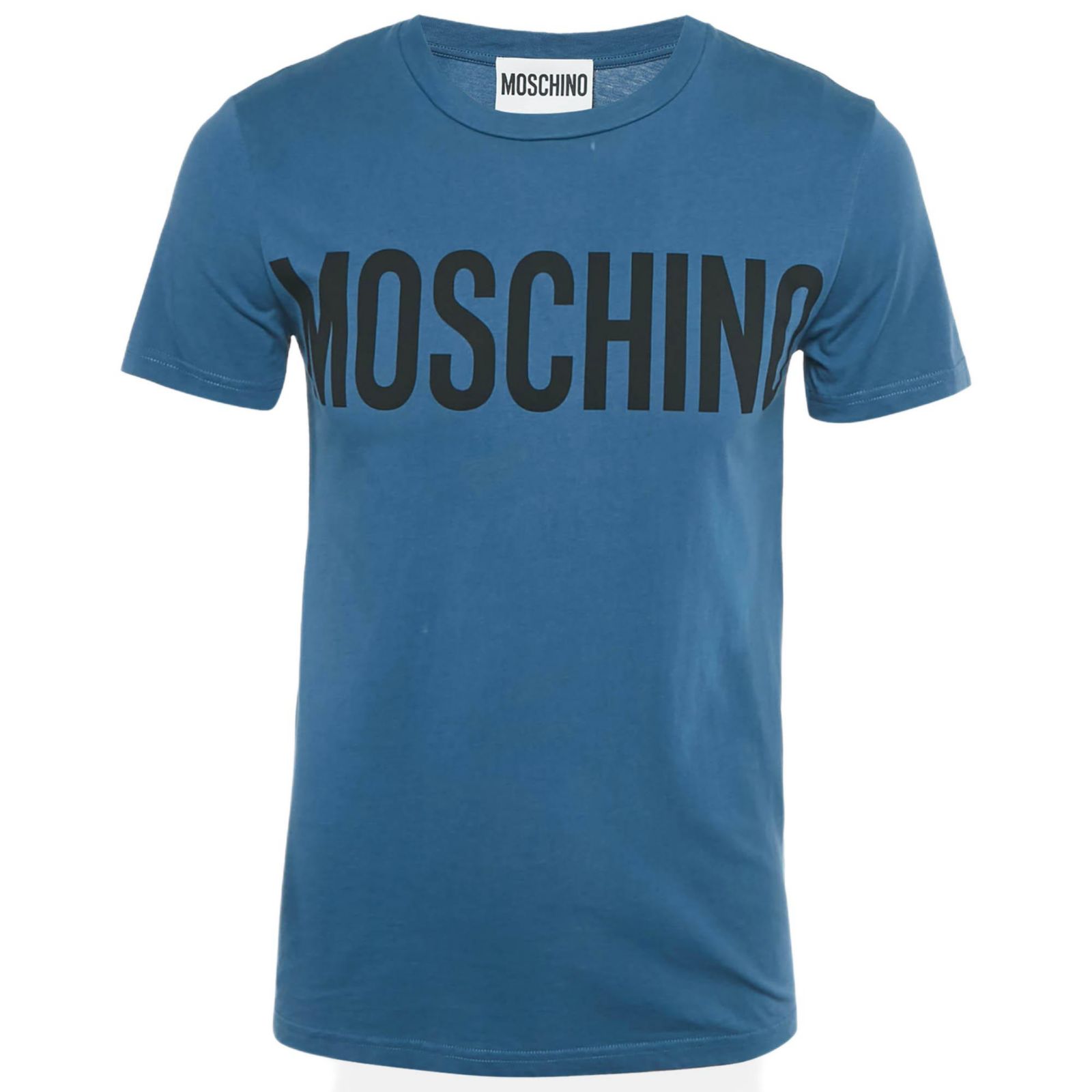 Pre-Owned Moschino Мужская футболка с логотипом