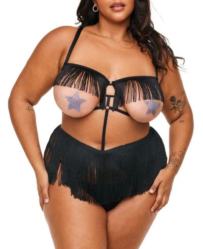 Adore Me Plus Size Neveah кружевной комбинезон-слип