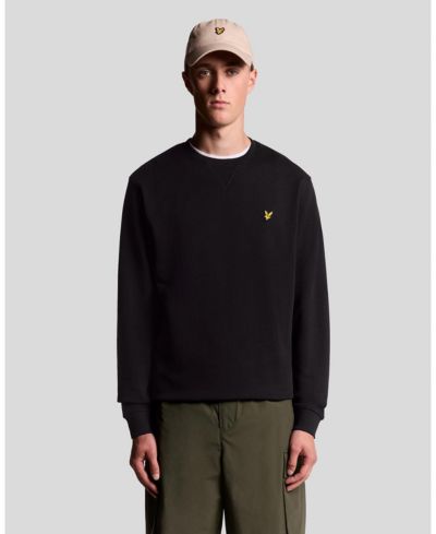Мужской Lyle & Scott Panelled Hybrid Quarter Zip Sweatshirt