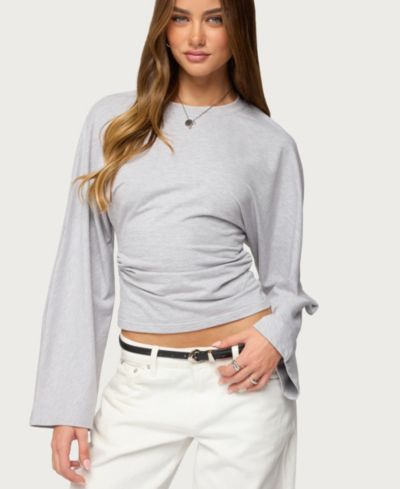 Edikted Women's Charlisa Cinched Waist Top