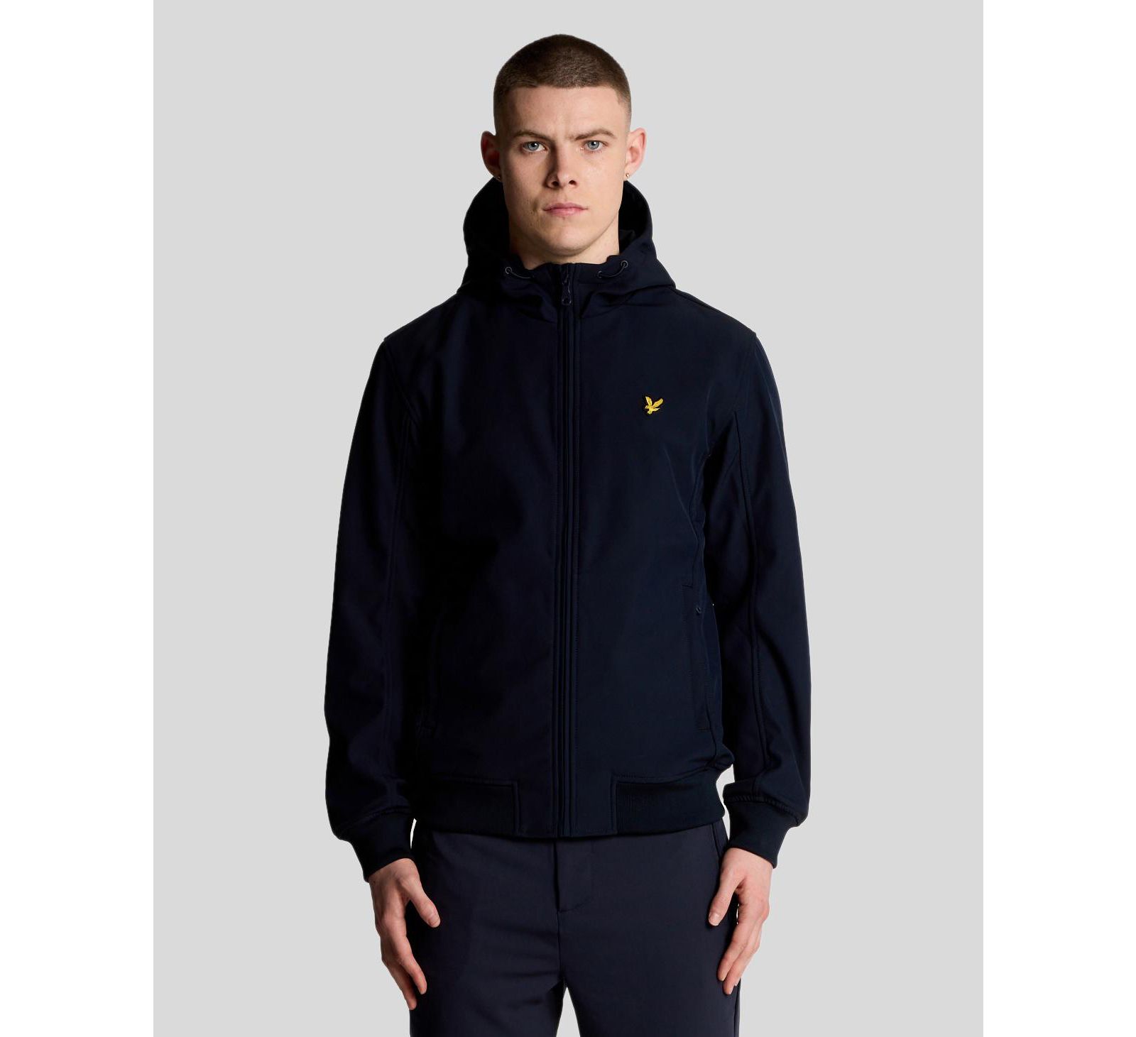 Lyle & Scott Men's Mesh Back Long Sleeve Softshell Jacket