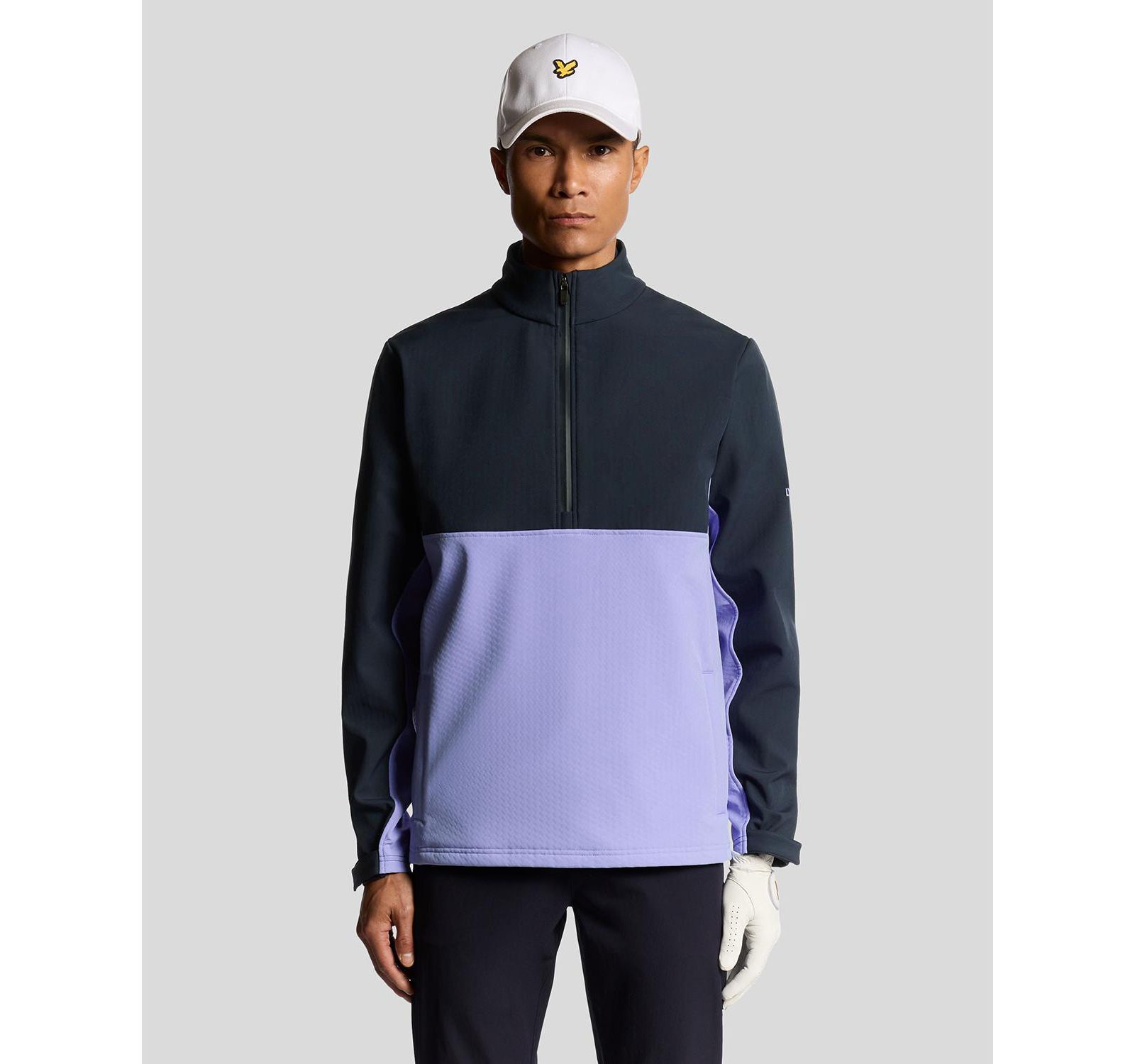 Lyle & Scott Men's Golf Half Zip Windjammer Jacket