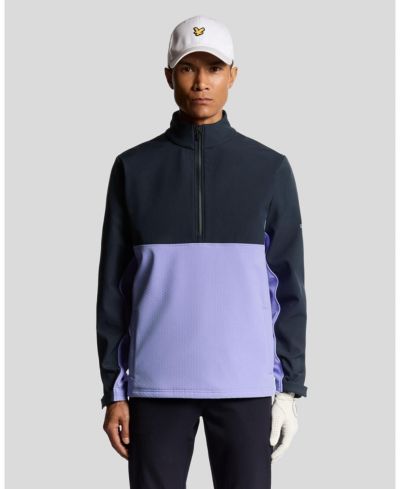 Lyle & Scott мужская куртка Windjammer с молнией наполовину для гольфа