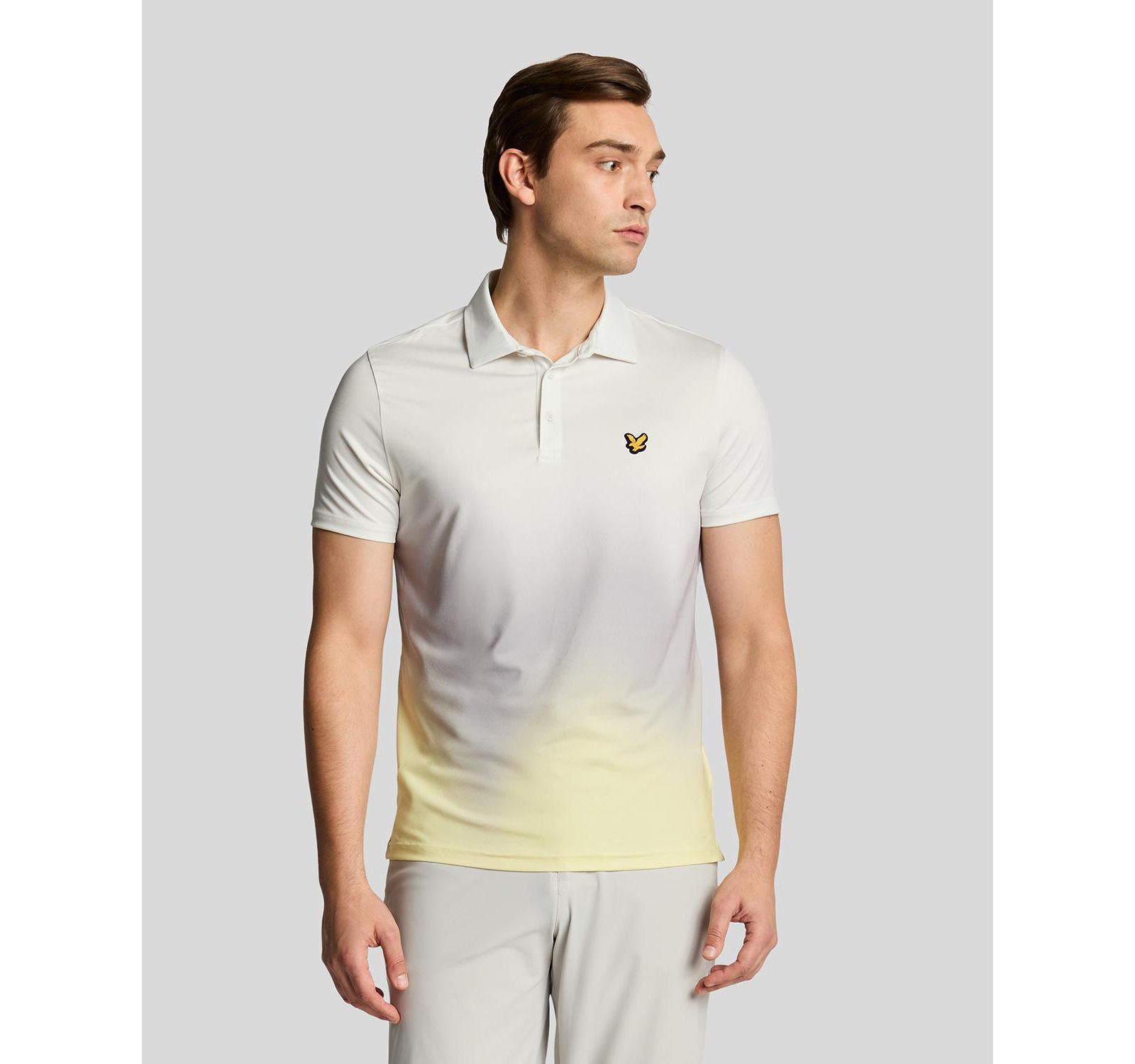 Lyle & Scott Мужская рубашка-поло с градиентом