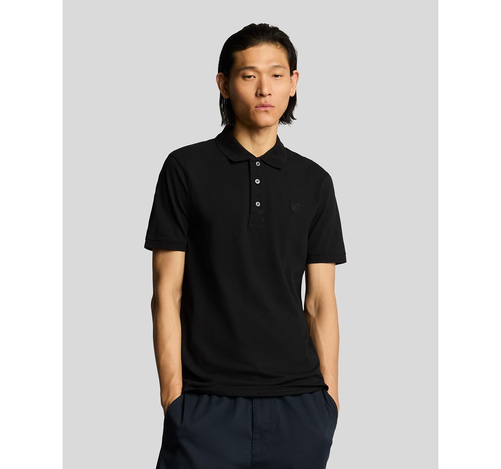 Мужская рубашка поло Lyle & Scott с логотипом Eagle