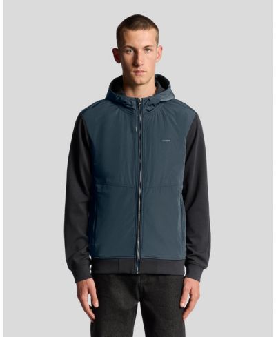 Мужское гибридное худи Lyle & Scott Half Raglan