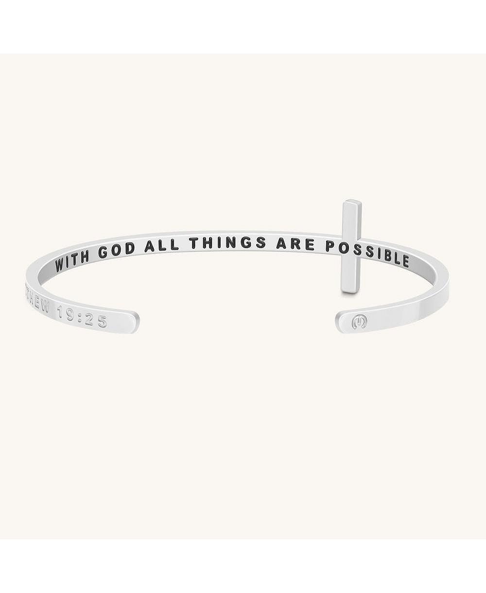 Mantra The Cross Bracelet / Romans 12:12