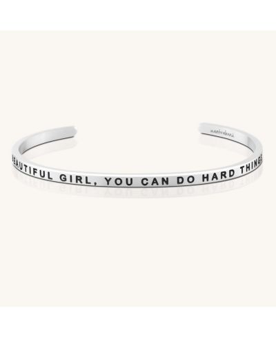 Браслеты Mantra Beautiful Girl You Can Do Hard Things