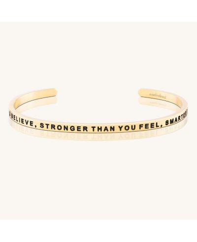 Браслеты Mantra Braver Stronger Smarter