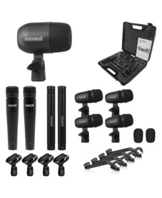 Комплект микрофонов для барабанов 5 Core Drum Microphone Kit 9Pc All Metal