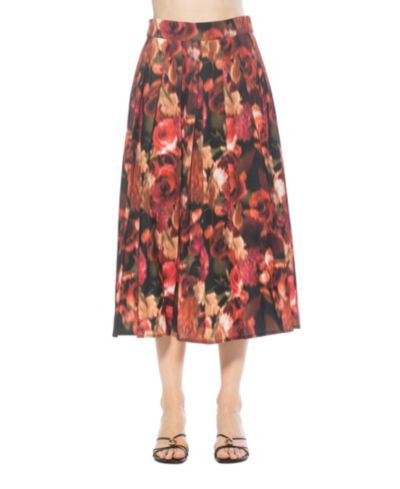 Red floral
