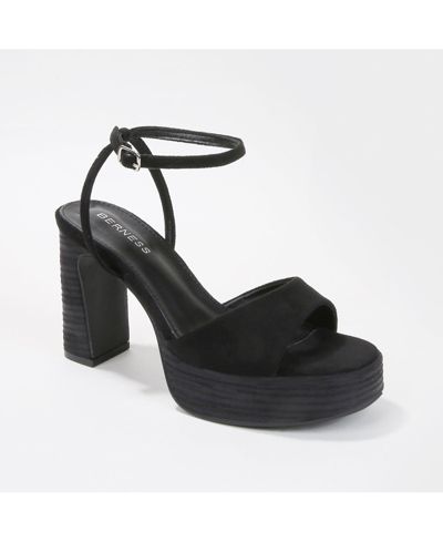 Женские платформы BERNESS Giulietta Suede-Look Vintage Inspired
