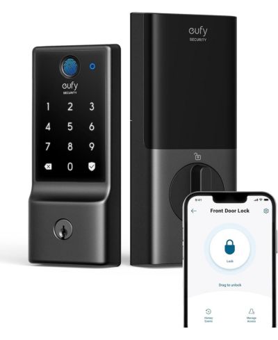 Eufy C220 Front Door Wireless Fingerprint Smart Lock