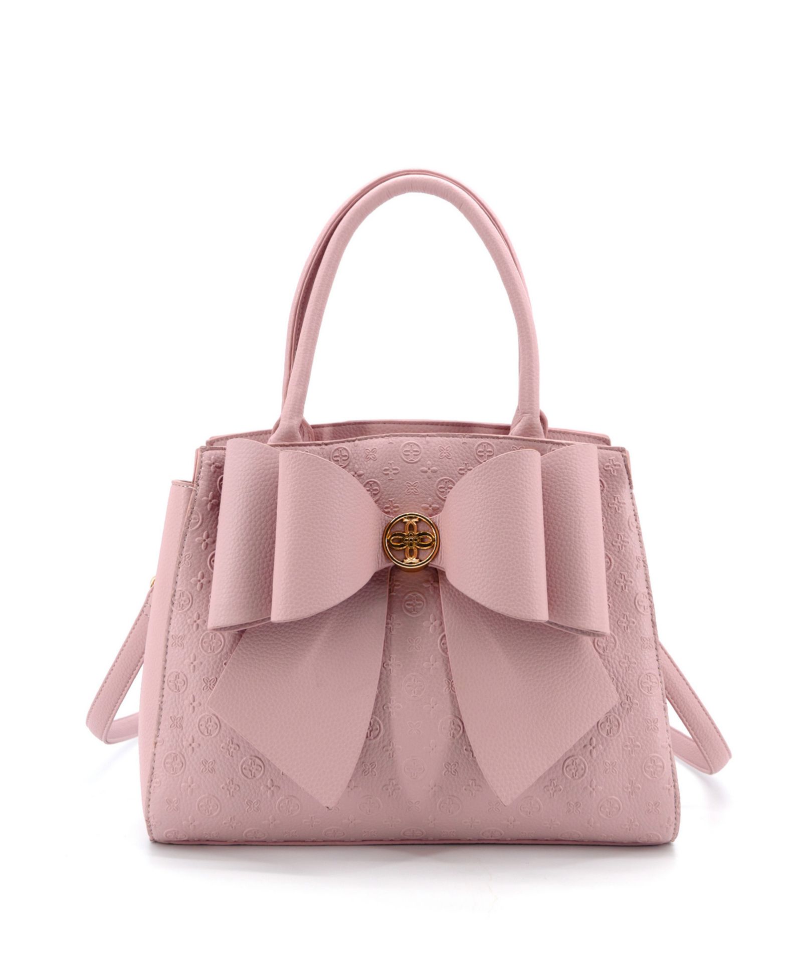LIKE DREAMS Royal Cross-Elegance Bow Medium Satchel Bag