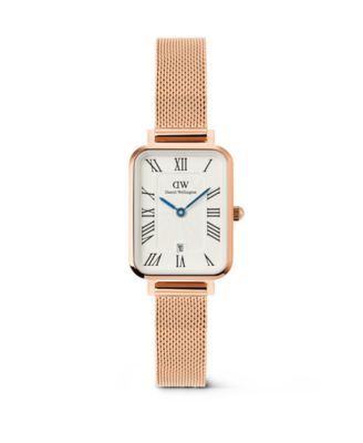 Часы Daniel Wellington Women's Date Rose Gold-Tone Stainless Steel, 26mm
