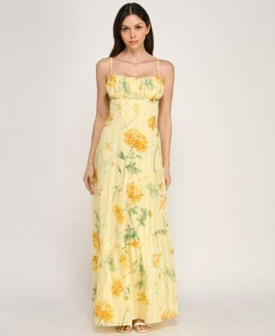 Женское макси-платье Trixxi Sleeveless Bungee Back