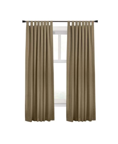 Шторы Commonwealth Ventura Tab Top Curtain Panel Pair Window Dressing 78x84", Pebble
