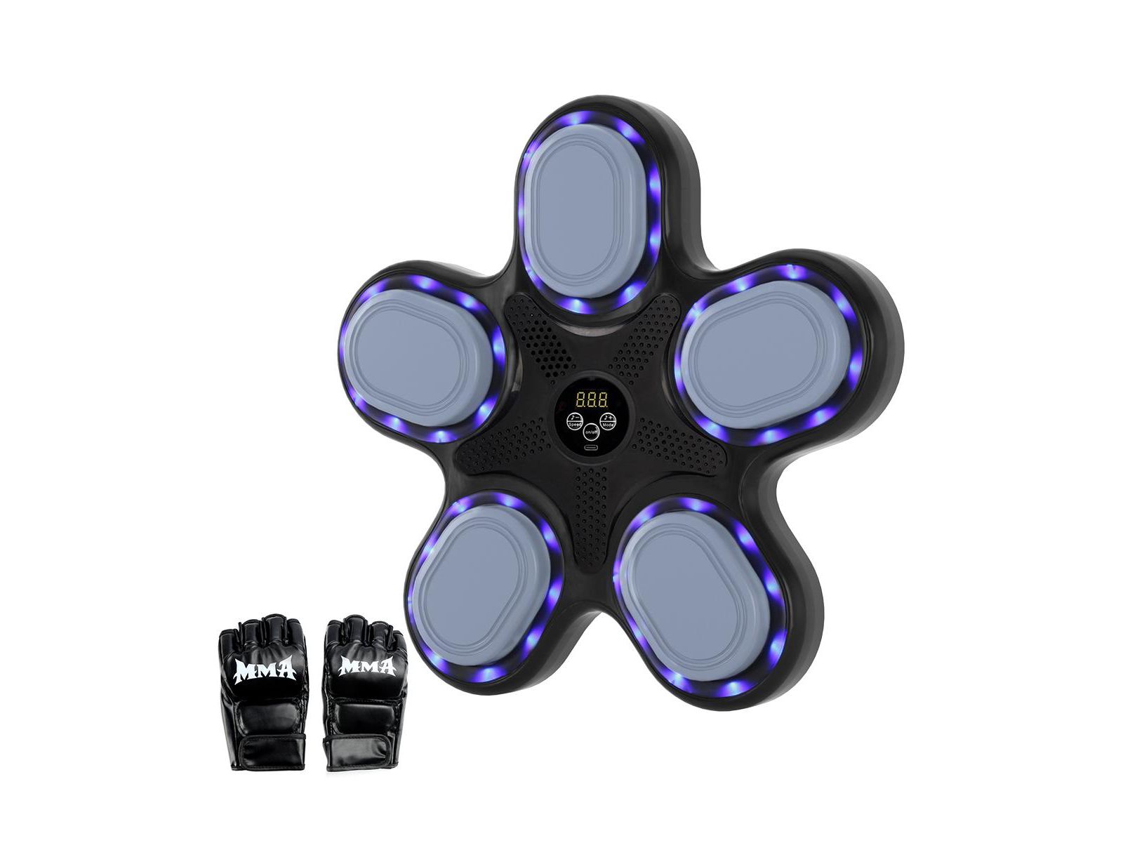 Artudatech Music Boxing Machine for All Ages with 9 Modes & Speed Adjustment, Bluetooth Connectivity, Free Gloves Included
